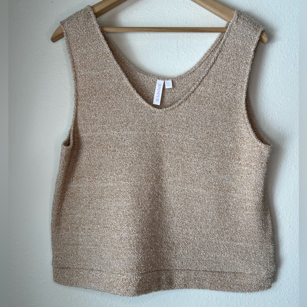 Joyspun Beige Tank Top size XL